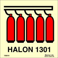 HALON 1301 battery 156010 336010