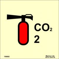 CO2 Fire Extinguisher 2 kg's 156082 336082