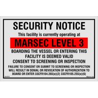Security Notice Marsec Level 3 23-0110(3)