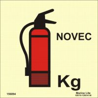 Portable Novec fire extinguisher 156894 336894