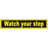 Watch your step 230002
