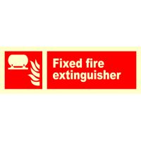 Supplementary Sign : Fixed fire extinguisher 146172