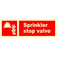 Sprinkler stop valve 146152