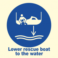 Lower Rescue Boat 105105 MSS027 335105