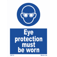 Eye Protection Must Be Worn 195712 335712