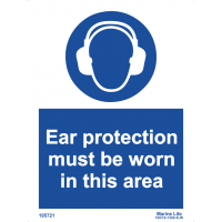 Ear protection must be worn in this area 195721 335721