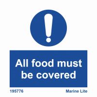 All food must be covered 195776 335776