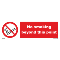 No Smoking Beyond This Point 208533