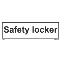 Safety Locker 212879 isps code signs