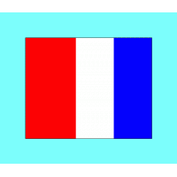 Alphabetical Flag T "TANGO" 37-1530