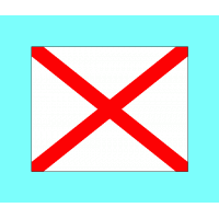 Alphabetical Flag V "VICTOR" 37-1532