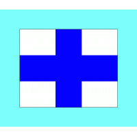 Alphabetical Flag X "X-RAY" 37-1534