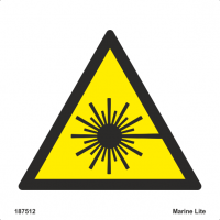 Warning Laser Beam 187512 WSS004