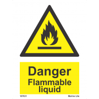 Danger Flammable Liquid 187631-337631
