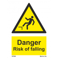 Warning Drop Hazard 187526 WSS008