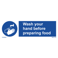 Wash Your Hands Before Preparing Food 19-0998