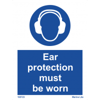 Ear Protection Must Be Worn 195723-335723