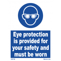 Eye Protection Is Provided For Your Safety 195730 335730