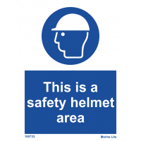 This Is A Safety Helmet Area 195733