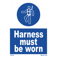 Harness must be worn 195743 335743