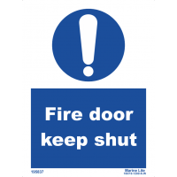 Fire door keep shut 195837 335837