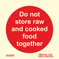 Do Not Store Raw And Cooked Food Together 202885 332885