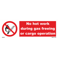 No Hot Work During Gas Freeing Or Cargo Operation 208535