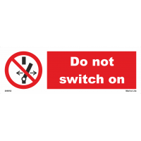 Do Not Switch on 208552