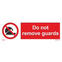 Do Not Remove Guards 208568