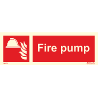 Supplementary Sign: Fire Pump 146171 336171