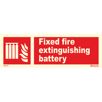 Fixed Fire Extinguishing Battery 146179