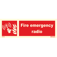 Fire Emergency Radio 146185 336185