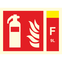 Fire Extinguisher + Foam 9L 146456 9l