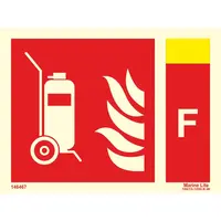 Wheeled Fire Extinguisher + Foam 146467 336467