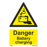 Danger battery charging 187543 337543