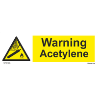 Danger Acetylene 187701 337701