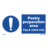 Pastry Preparation Area Veg & Salad Only 195773 335773