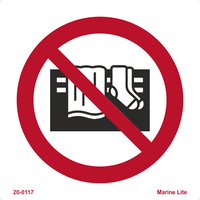 Do Not Cover Appliance 20-0117