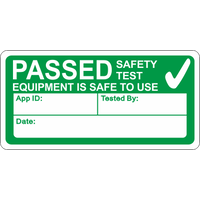 Passed Safety Test 23-2318