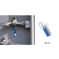 Security Seals-Plastic Bands 260mm Blue