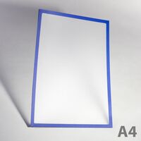 Magnetic Pocket A4 With Blue Frame 23-5887