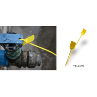 Security Seals-Plastic Bands 260mm (Yellow)
