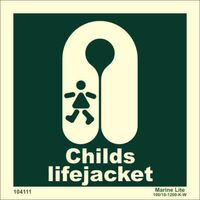 Childs lifejacket 104111 LSS010 3341411
