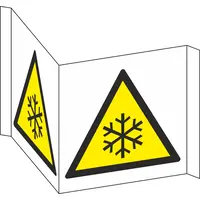 Warning: Low Temperature (Panoramic Warning Sign) 12-37210