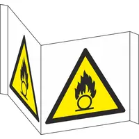 Warning: Oxidizing Substance (Panoramic Warning Sign)
12-37212