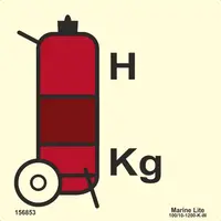 Wheeled Fire Extinguisher (For Other Gases Than CO2 and N) 156853