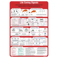 Poster lifesaving signals 221558
