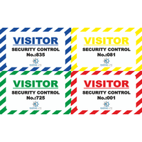 Crew and Visitor badges 23-5301