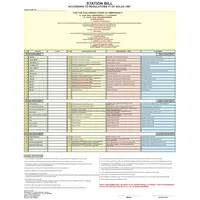 Station Bill 230023 330023