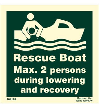 Rescue boat 104128 LSS002